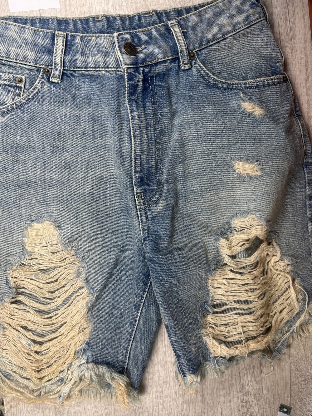 SER.O.YA Light Blue Distressed Women’s Jean Shorts